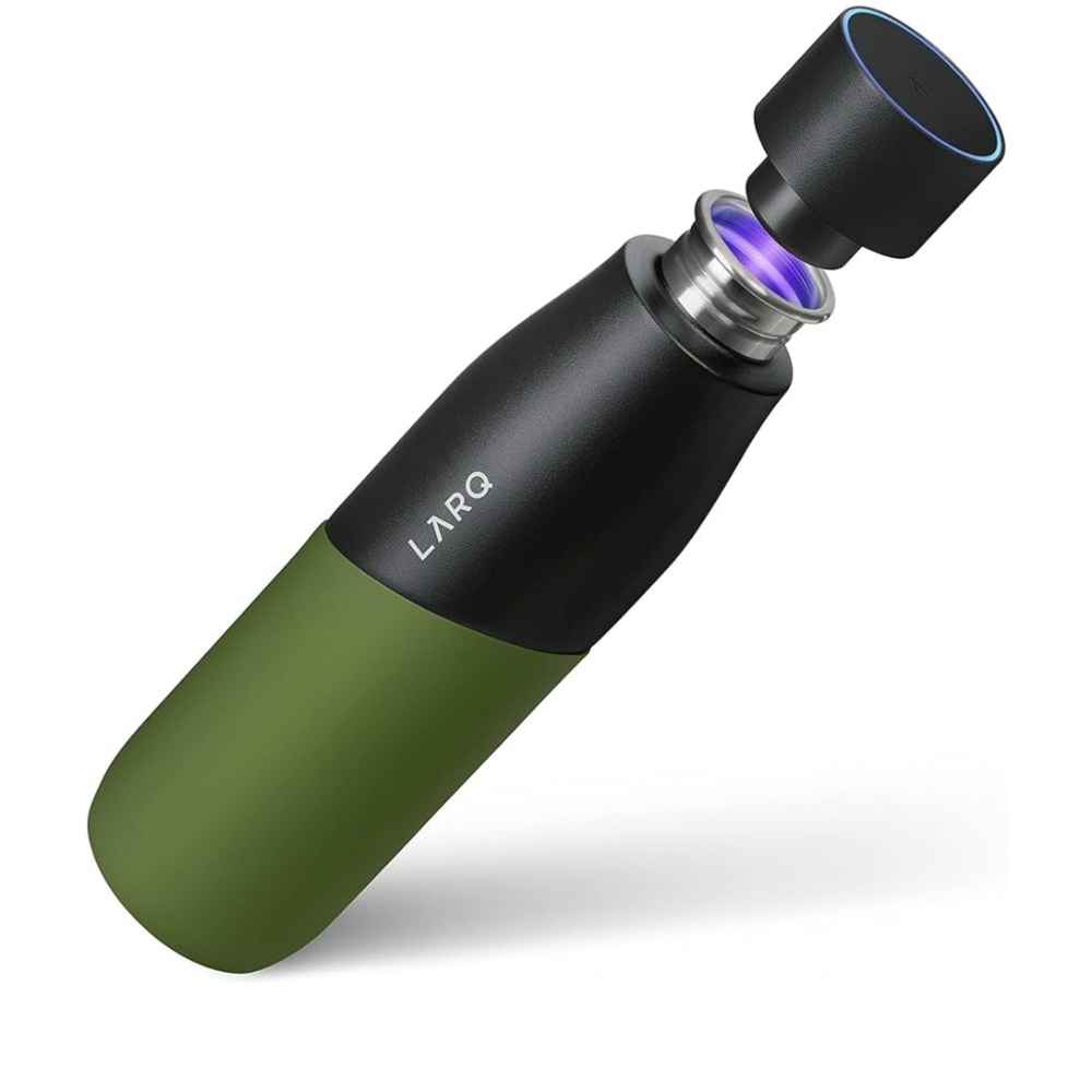 LARQ Black Pine Water Bottle Size: 710 ml/ 24 Oz